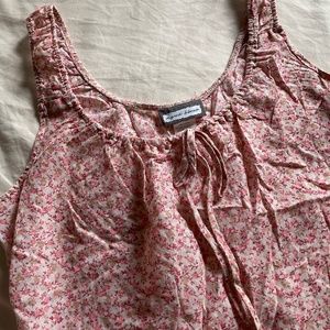 Vintage Y2K "Aqua Blues" Cotton Cami